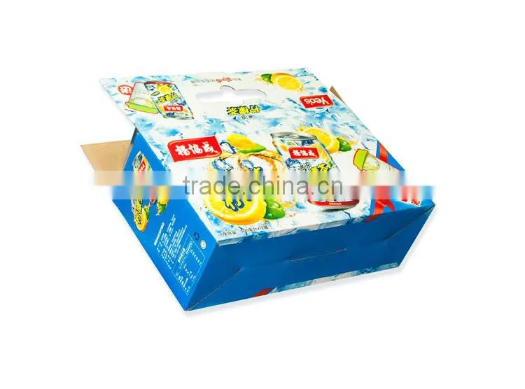beverage juice box corrugated beverage paper carton packaging box