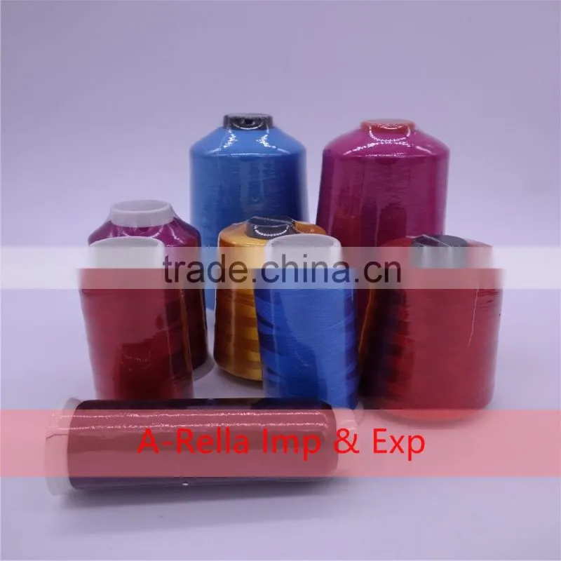 100% viscose yarn 600D embroidery thread export to Ghana