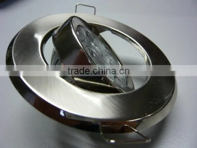 MR16 /GU10 Ceiling Cabinet Halogen LED Light Lamp Silving Housing Fixture
