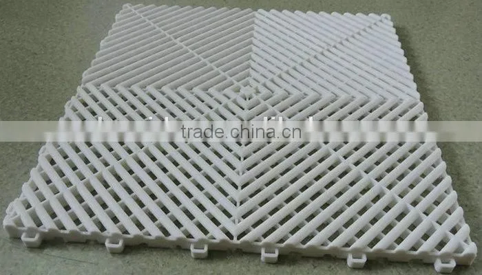 High quality PP interlocking garage flooring