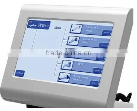 2013 mini Tripolar RF & cavitation Slimming Machine for Body Contouring