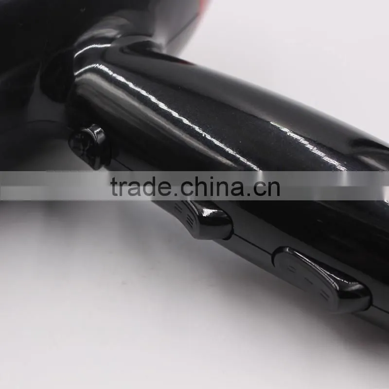 China 2 Speed 3 Heat Setting Cold Air Well Selling wall mounted energy saving hair dryer