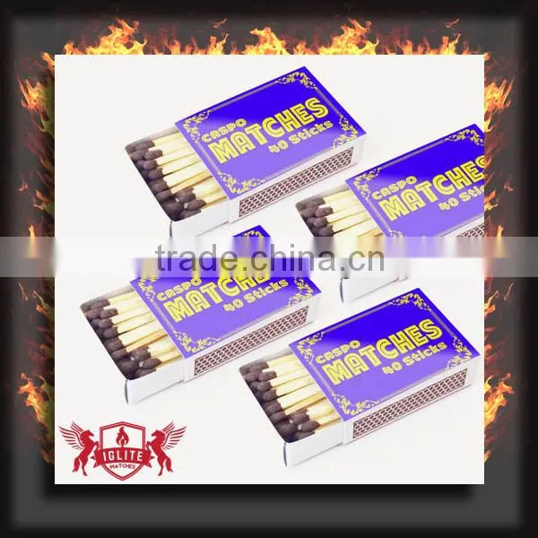 Wooden Safety Match Boxes with Popular Splints