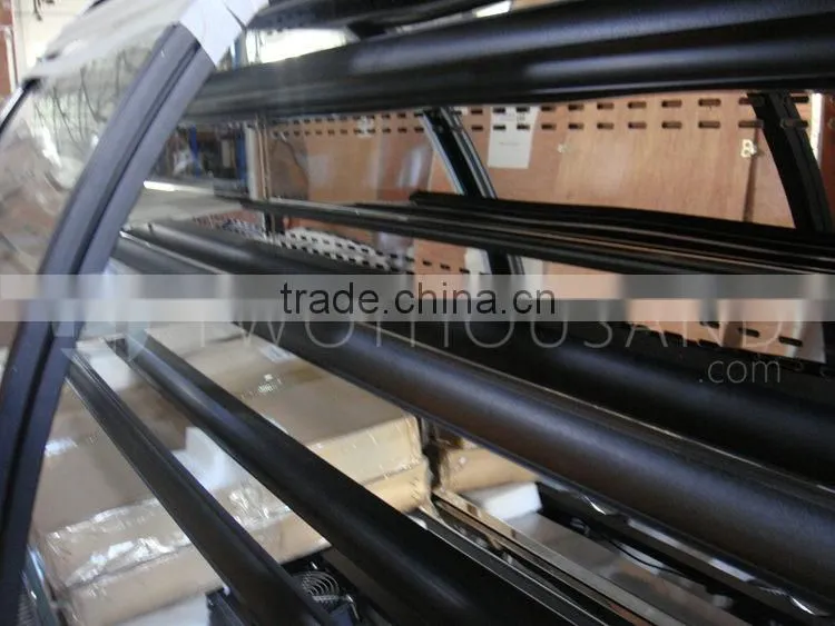 417 L 3 Shelf Design Glass Showcase With CE Approve