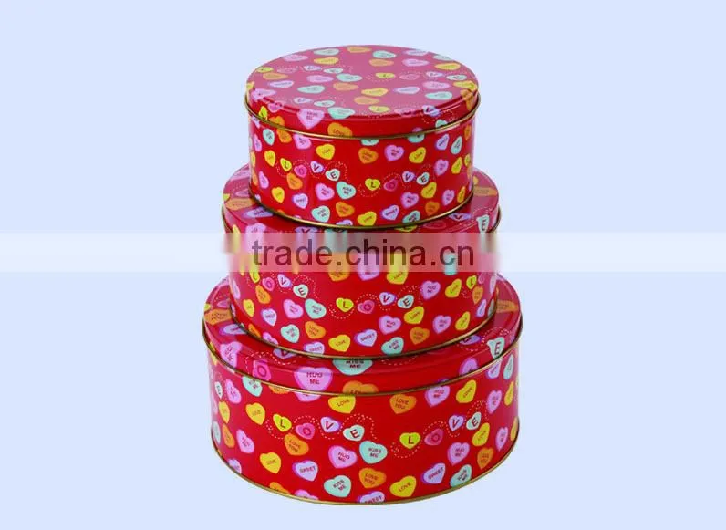 Wholesale round tin cans made in China