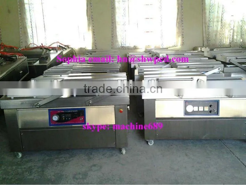 Double chambers vacuum packaging machine/vacuum package machine