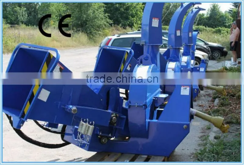 Professional PTO driven wood chipping machine