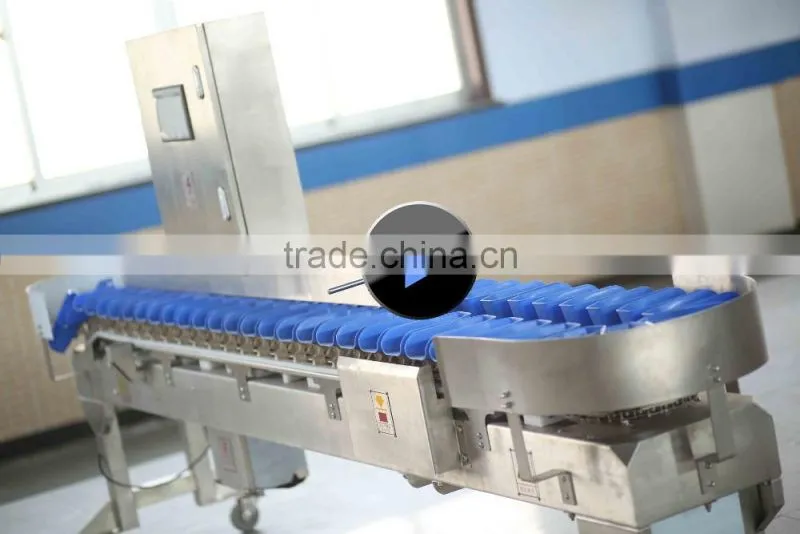 Automatic Chicken Wings and Meats Weight Sorting Machine