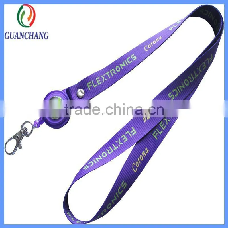 OEM custom badge reel lanyard,yoyo card holder with lanyard