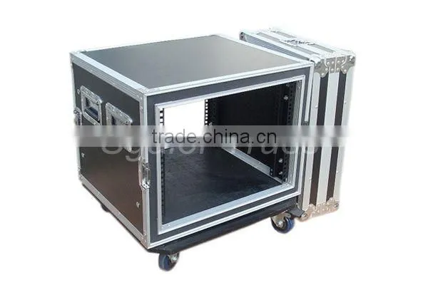 Wholesale portable aluminum cosmetic flight box case with wheel