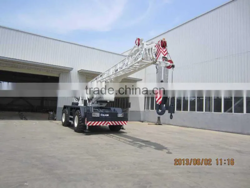 25T, 35T, 50T, 60T, 70T, 80T, 100T Chinese Rough Terrain Mobile Crane for sale