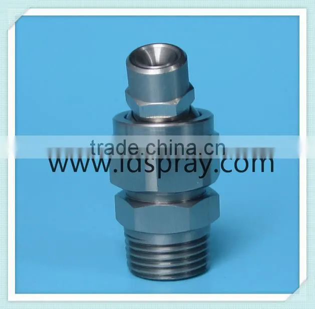36275 adjustable ball fittings connected with W veejet or full cone spray nozzles