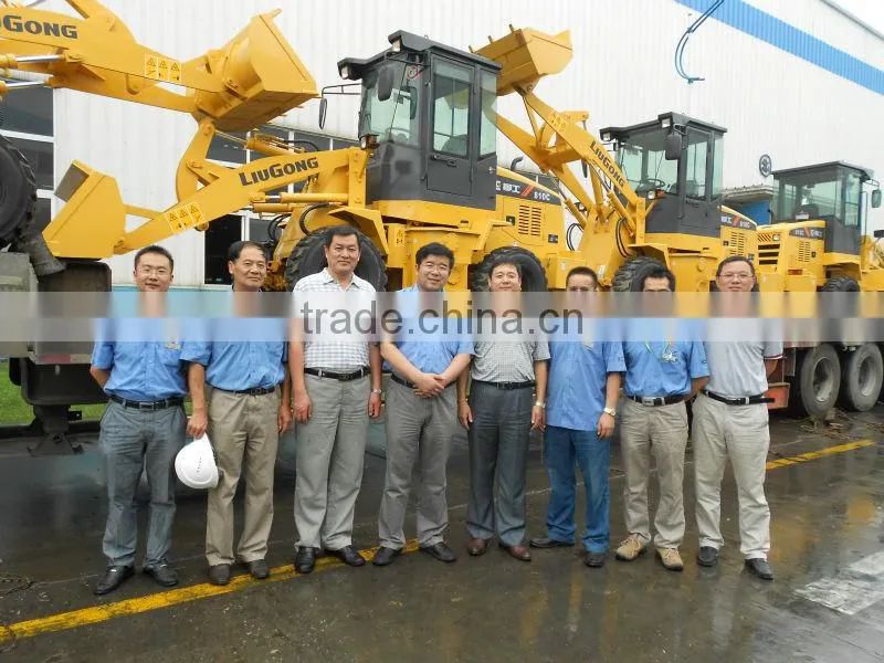 ZL50 wheel loader with grass grasper /clamp