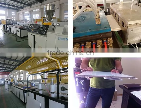 PVC celling board extrusion machine