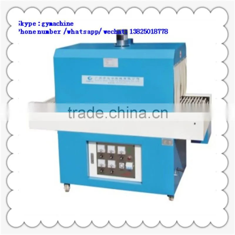 Automatic shrink label sleeve equipment