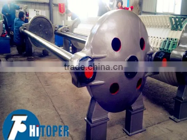 High quality cast iron chamber type automatic filter press