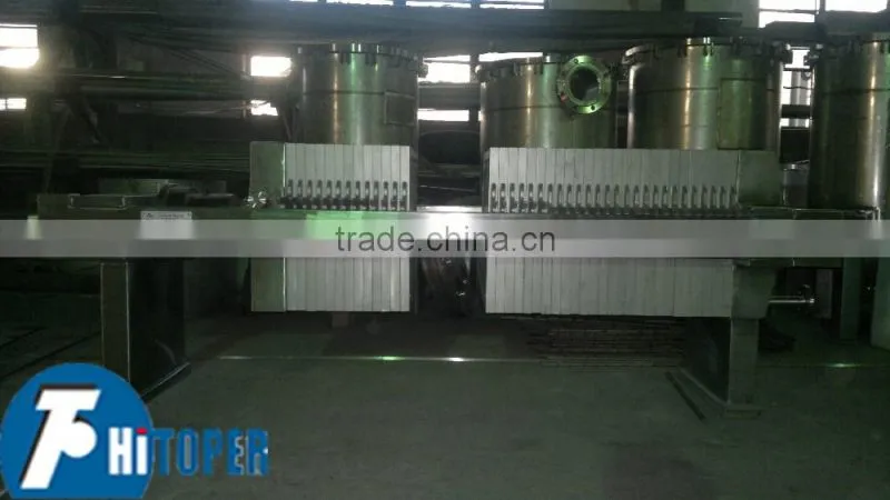 High efficiency stainless steel filter press