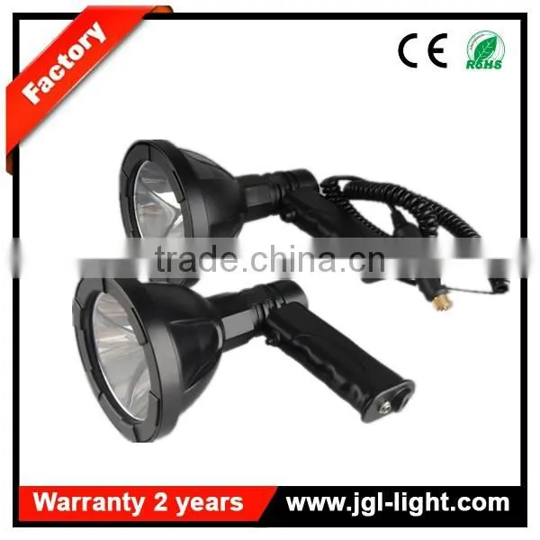 handheld spotlight hunting portable 10W T61LED-12V led super bright outdoor lighting