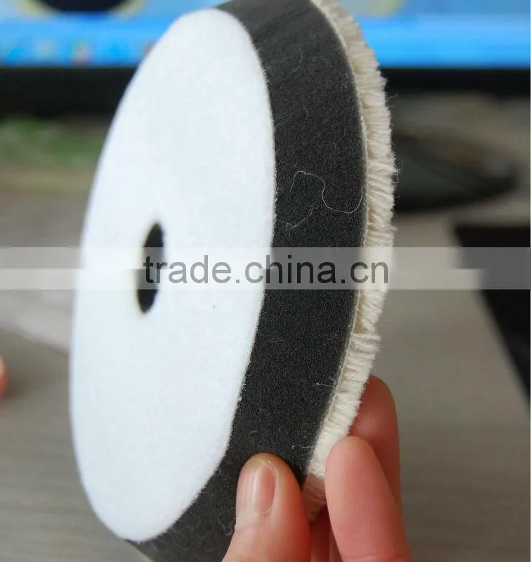 Car polishing pads / wool + foam pads
