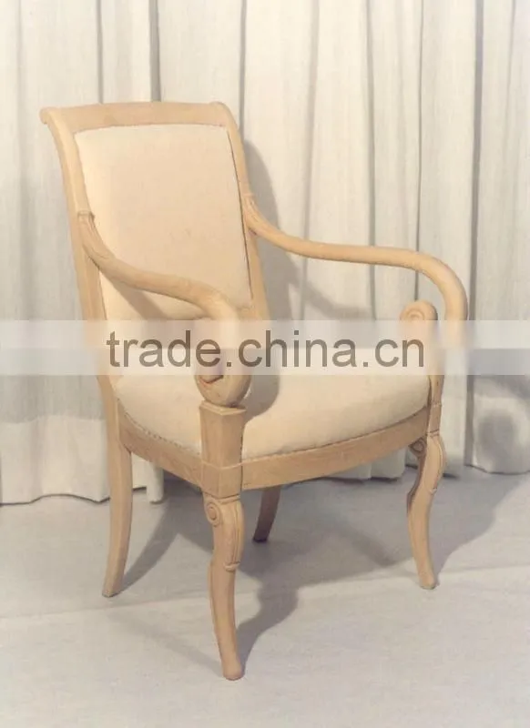 Spanish Style Hand Carved Wooden Chair