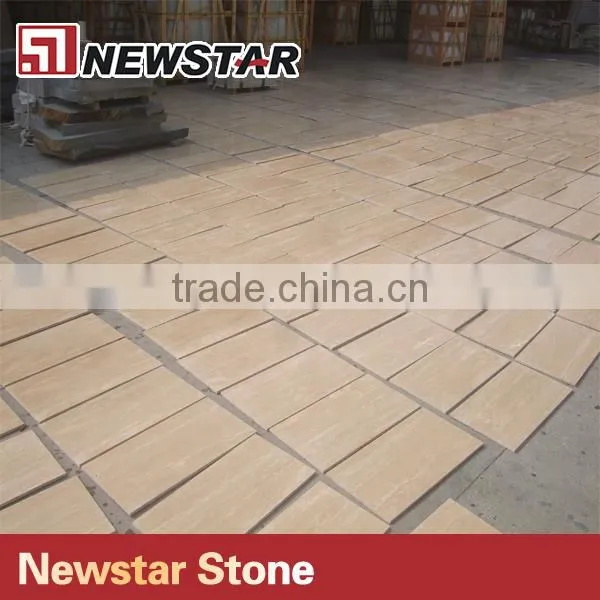 Beige Color and Travertine Marble Type travertine marble