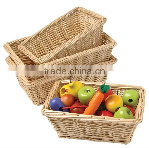 jiayu wholesale artificial willow fruit basket at Christmas