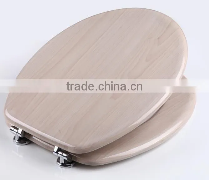 Marbleized Molded Wood Round Toilet Seat, Marbleized veneer MDF Moulded toilet seat, Marbleized Molded Wood Toilet Seat