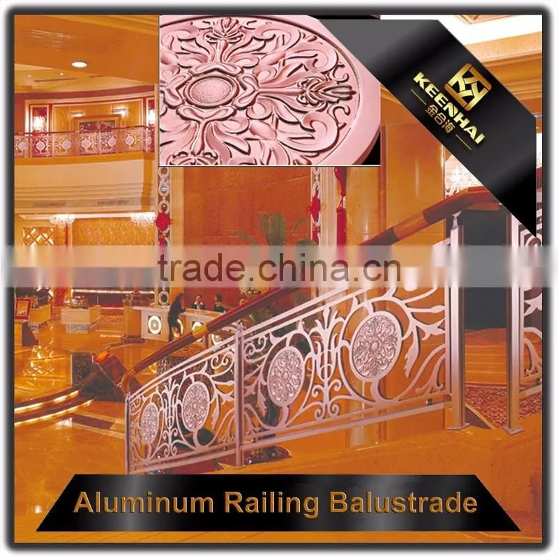 Residential Aluminum Stair Fancy Stairway Handrail
