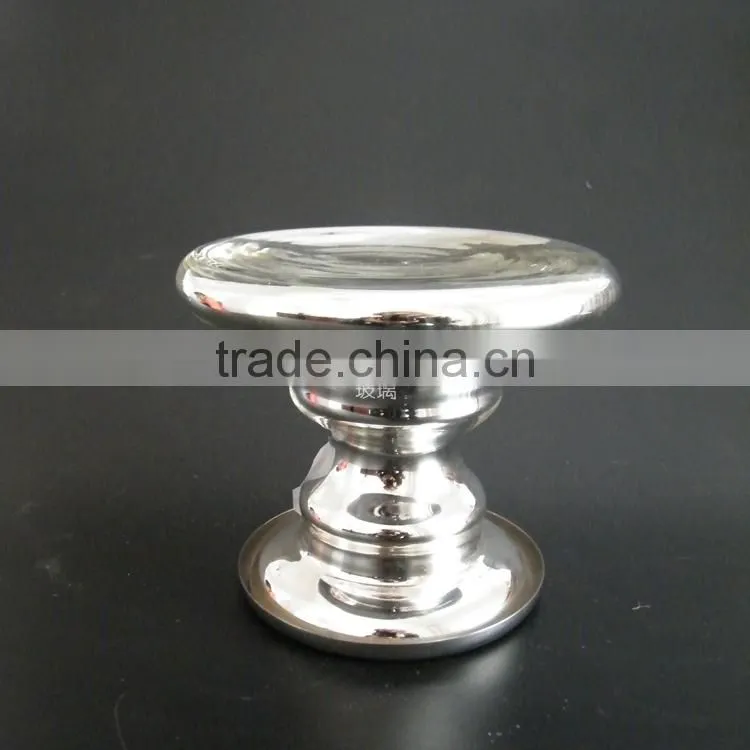 Wholesale Electroplate Glass Candle Holder