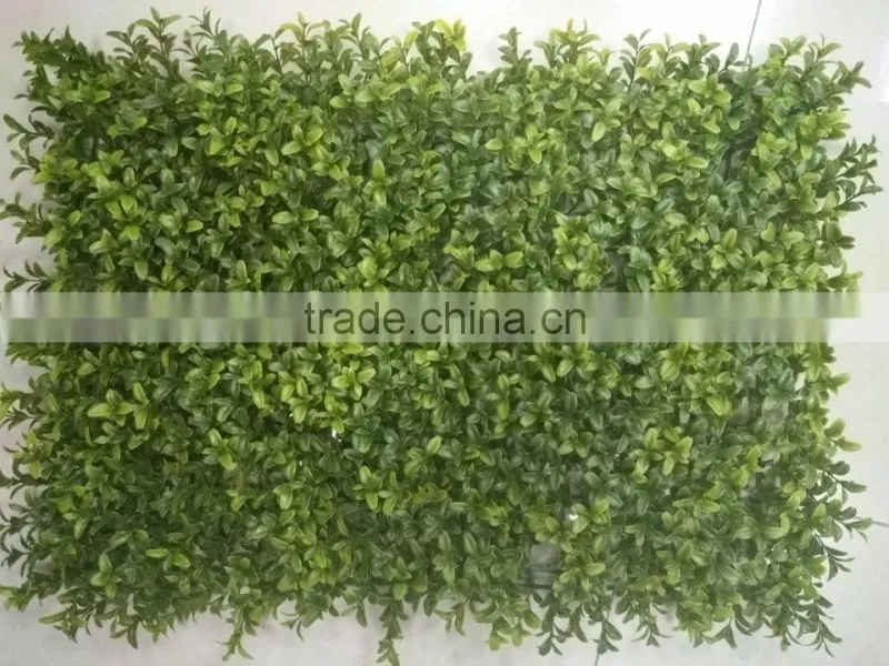 Factory wholesale artificial boxwood hedge panel fence