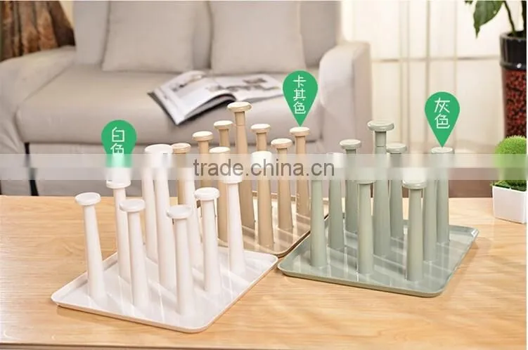 Plastic creative drain cup holder beer cup holder