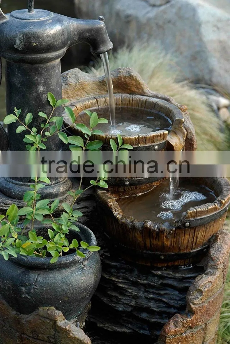 Water Pump Cascading Water Fountain