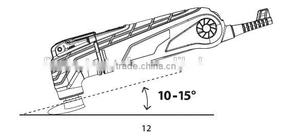 300W variable speed electric oscillating multifunction power tool as seen on tv cutting tool
