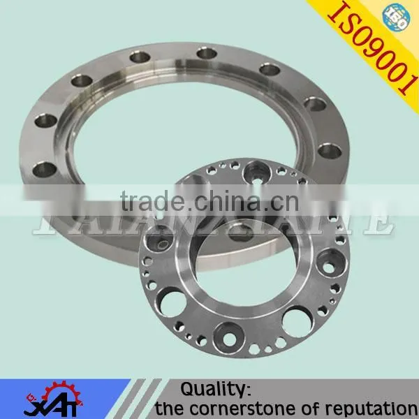 forging cnc machining flange for large pipe carbon steel flange forging flange plate