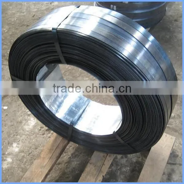 Black color hoop iron for package with good quality