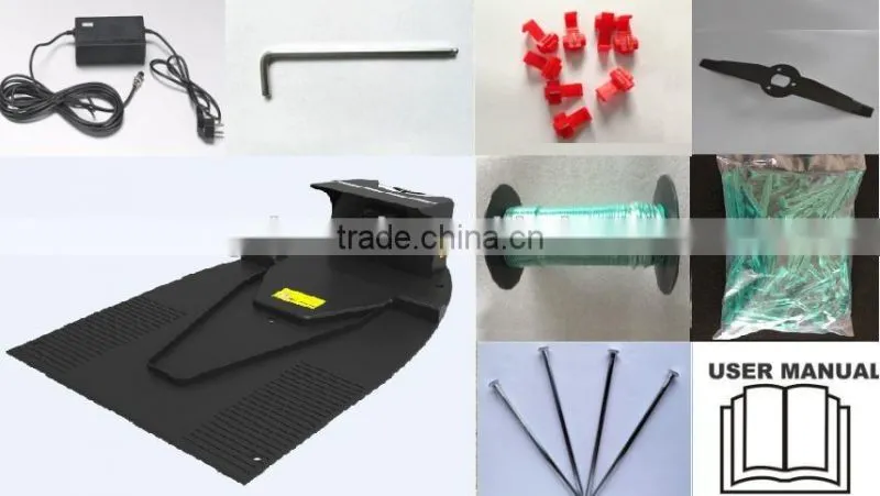 Ultrasonic sensor, touch sensor ,working schedule lawn mower S510