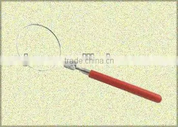 Stainless steel material Telescoping inspection mirror