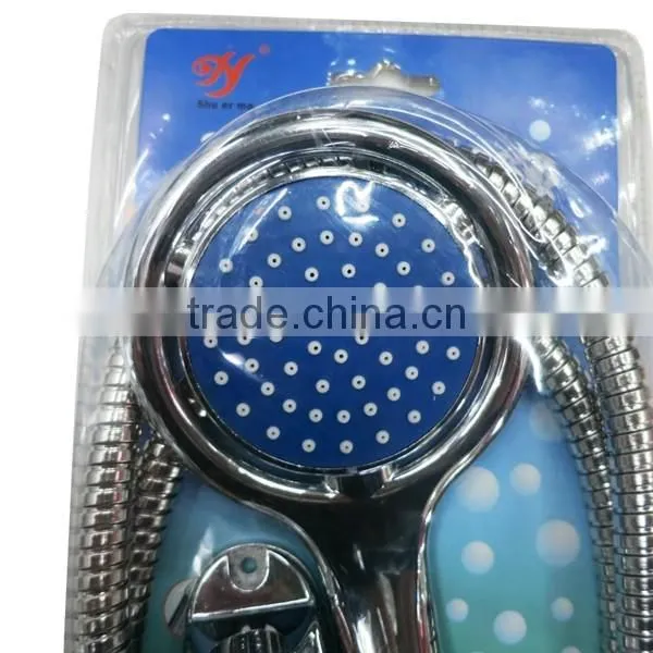 3PC Shower Head With Holder And Shower Hose Set