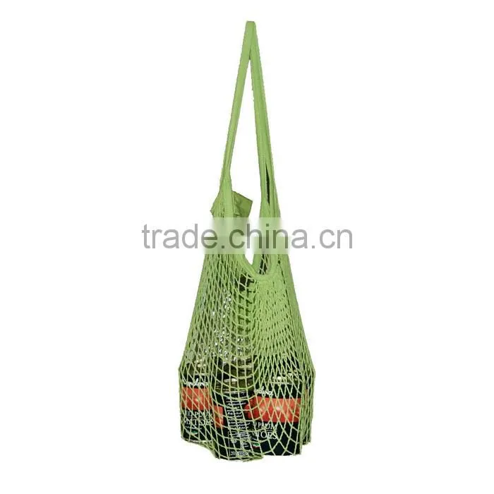 Professional Manufacturer Supplier Cotton Mesh Shopping Bag