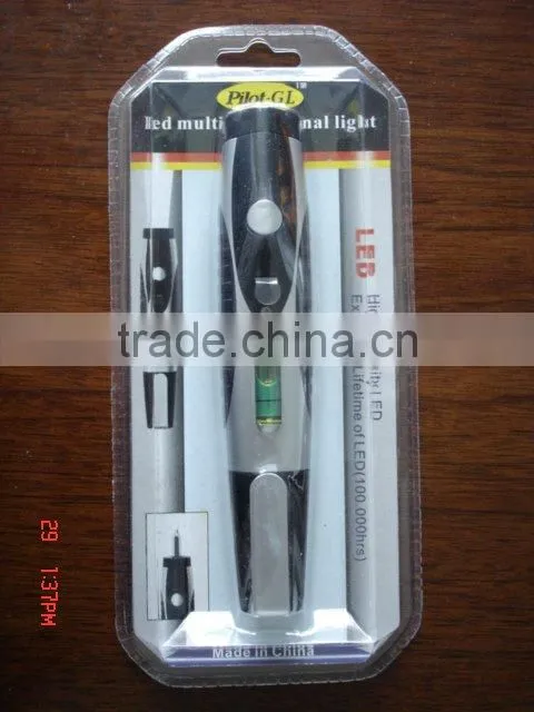 Srew set&4 in 1&screwdriver with LED light and level CRQF-01