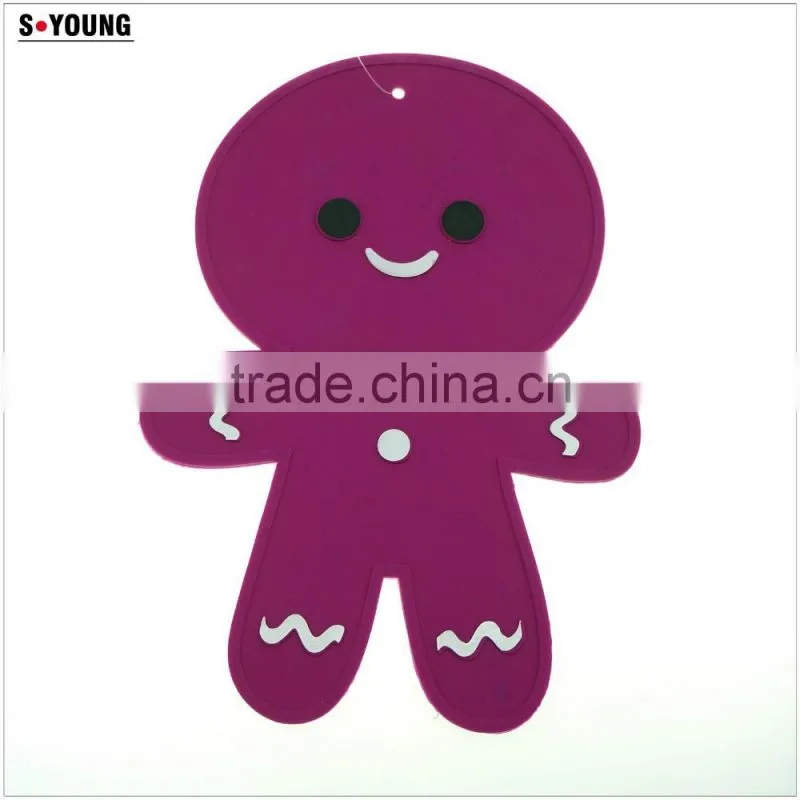 16002 heart shape silicone high temperature heat insulation mat kitchenwares silicone mat flexible silicone heating mat