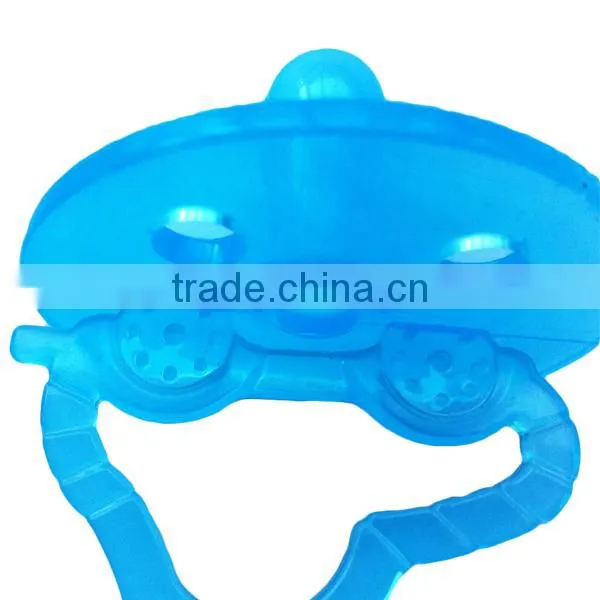 Funny bpa free charming silicone baby pacifier/soother