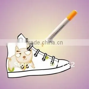 Kearing brand permanent t-shirt marker with 1.0mm fiber tip used for long time DIY drawing