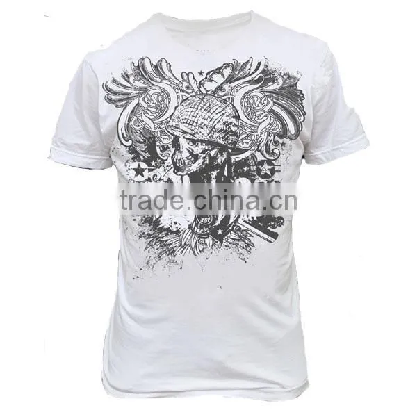 Chinese OEM Service Latest Design Cotton Fabric Custom Sublimation Printing Men T Shirt