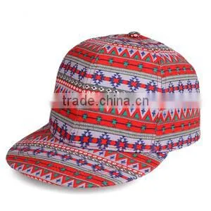 polyester and cotton fashion hip-hop hats , unisex hip-hop caps