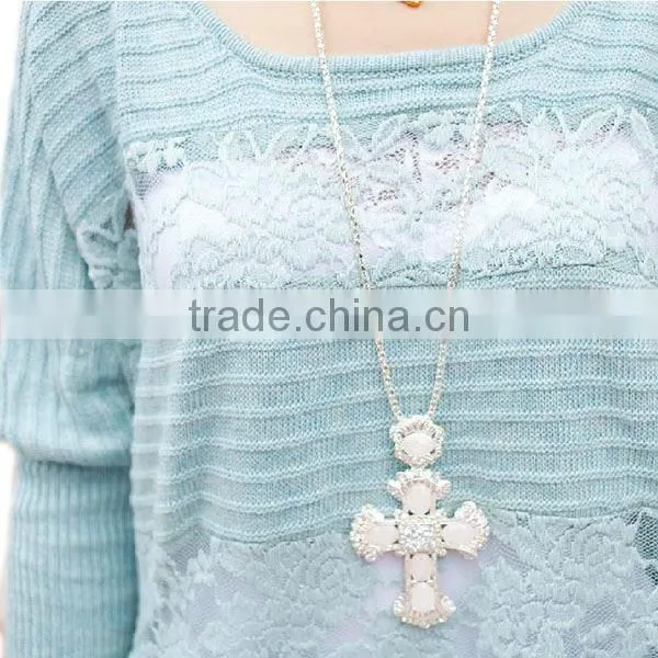 2014 Fashion spring basic cotton sweater