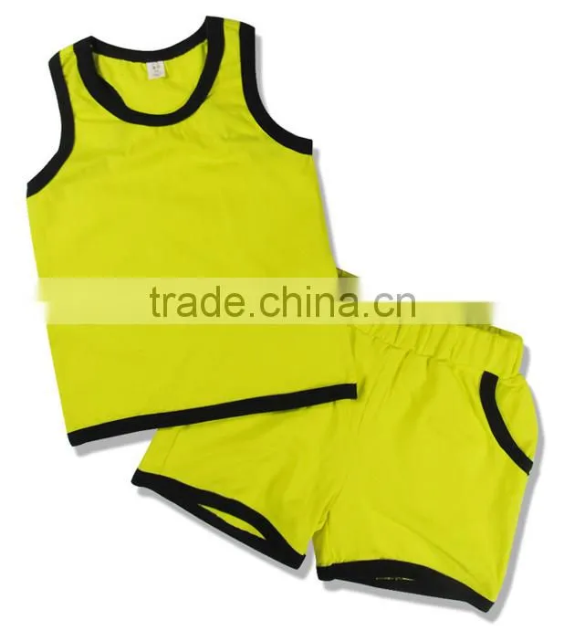 custom designer baby boutique clothing little child pajamas cotton spandex blank baby fashion pajamas