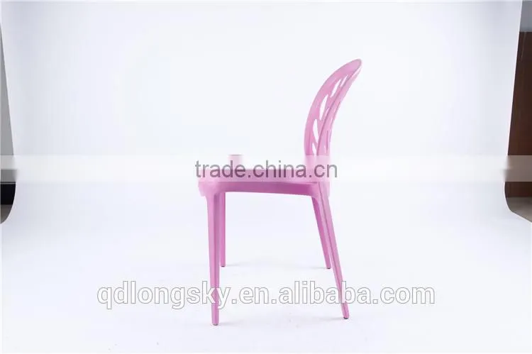 LS-4031B hot sale cheap stackable garden outdoor leisure colorful plastic chair for sale