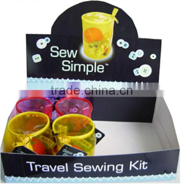 Stainless steel Travel sewing kit Excellent sewing display