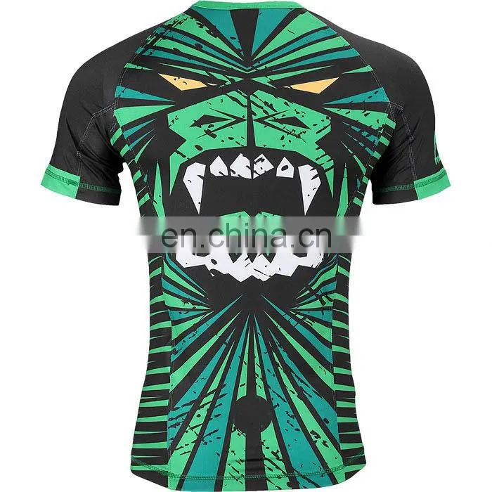 wholesale custom printed mens compression shirts